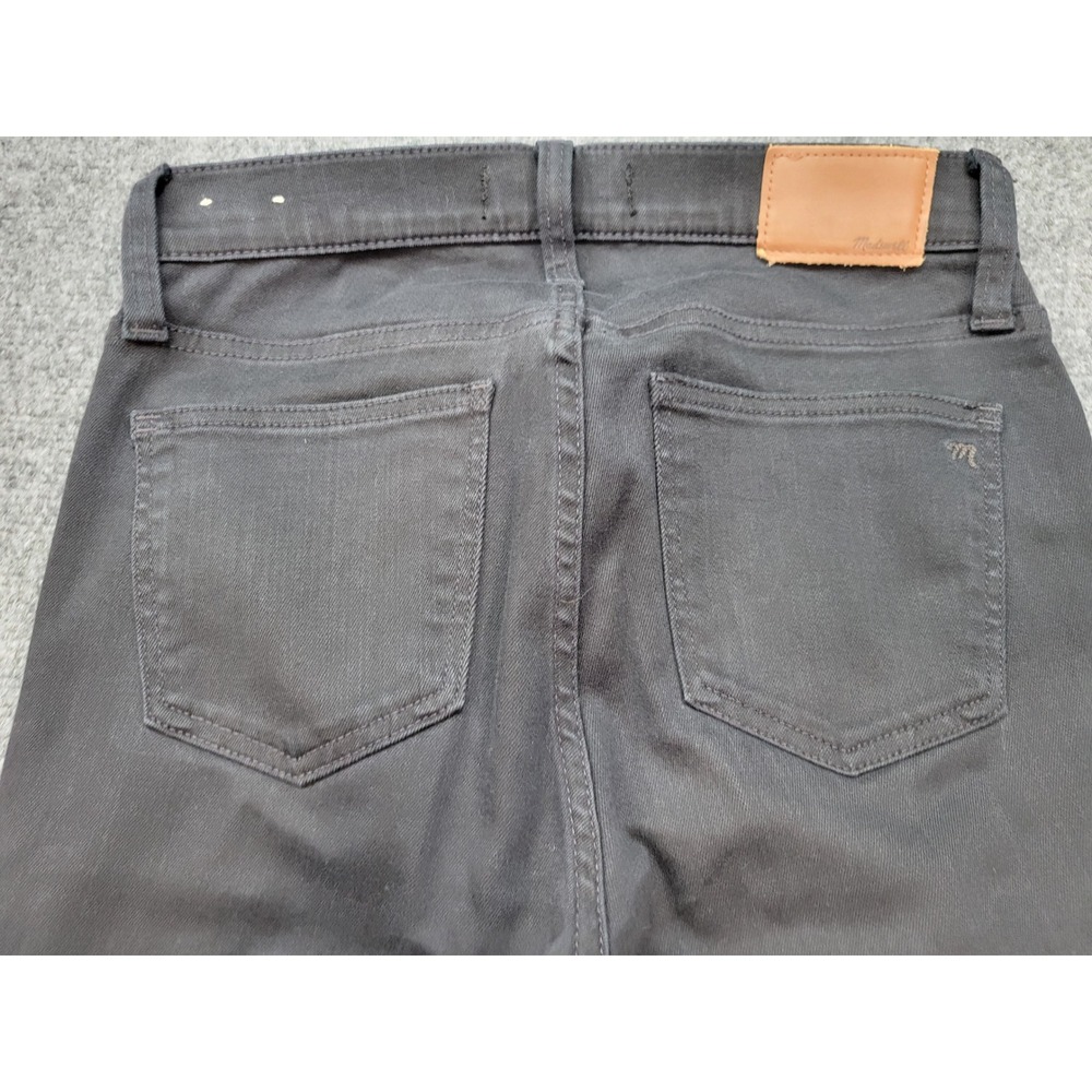 Madewell 9 High-Rise Skinny Jeans Black Size 27 J6547 Stretch Denim